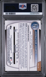 2025 Bowman Chrome Green Grass Jhonayker Ugarte #CPA-JU Auto /99 PSA 10
