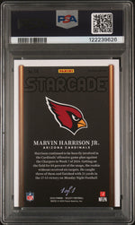 2024 Panini Select Starcade Black Prizm 1/1 Marvin Harrison Jr. #14 PSA 9