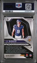 2024 Panini Prizm Rookie Variation JJ Mccarthy #13 PSA 9