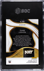 2024 Panini Select WWE Ringside Tie-Dye Prizm Tank Ledger #243 RC /25 SGC 10