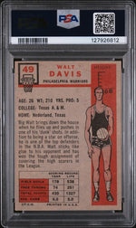 1957 Topps Walt Davis #49 PSA 5