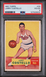 1957 Topps Larry Costello #33 PSA 4