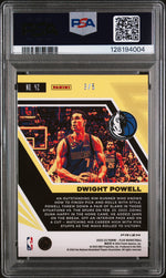 2022 Panini Flux Green Dwight Powell #42 /5 PSA 9