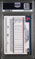 2025 Topps Chrome Lightboard Logo Variation Carlos Narvaez #194 PSA 9