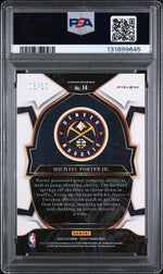 2022 Panini Select Gold Flash Michael Porter Jr. #14 /10 PSA 8