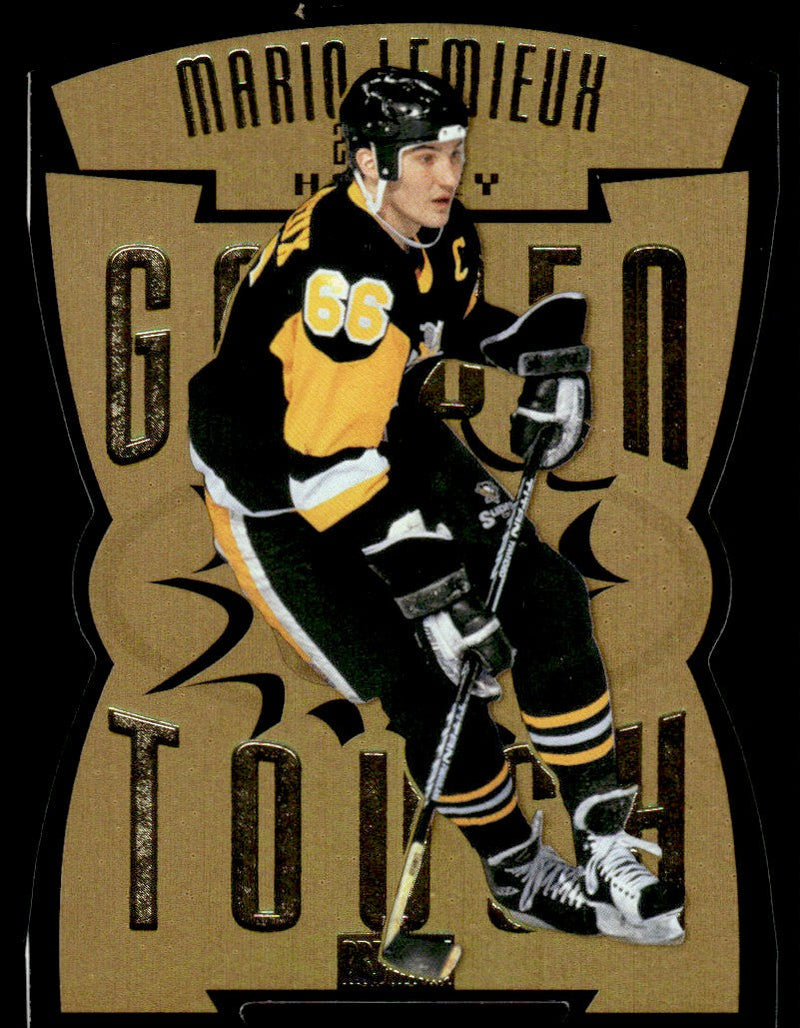 2012 Upper Deck Fleer Retro S7DXQ Mario Lemieux Golden Touch 19 Pittsburgh Penguins