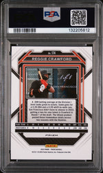 2023 Panini Prizm Gold Vinyl Prizm Reggie Crawford #174 1/1 PSA 10