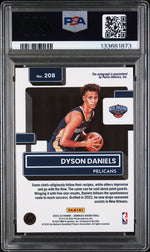 2022 Panini Donruss Rated Rookie Signature-Choice Dyson Daniels #208 PSA 10