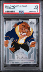2023 Topps Chrome Disney100 the Beast #52 PSA 9