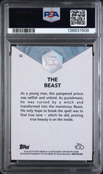 2023 Topps Chrome Disney100 the Beast #52 PSA 9