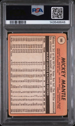 1969 Topps Yellow Letters Mickey Mantle #500 PSA 1
