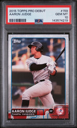 2015 Topps Pro Debut Aaron Judge #159 PSA 10