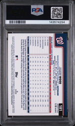 2025 Topps Confetti James Wood #181 PSA 9