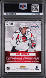 2013 Panini Select Fire On Ice Stars Alexander Ovechkin #FS-39 PSA 10