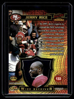 1997 Pacific Invincible 133 Jerry Rice San Francisco 49ers