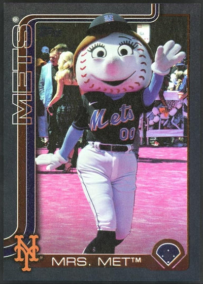2025 Topps Mrs. Met Black Foil /10