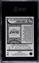 2022-23 Panini Hoops #170 Lebron James SGC 10
