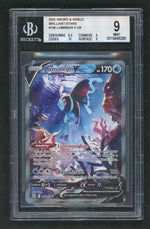 2022 Pokemon Sword and Shield Brilliant Stars Lumineon V #156 BGS 9