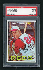 1967 Topps Tony Perez #476 PSA 7