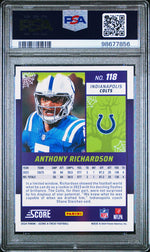 2024 Panini Score-a-Treat Pumpkin Anthony Richardson #118 PSA 9
