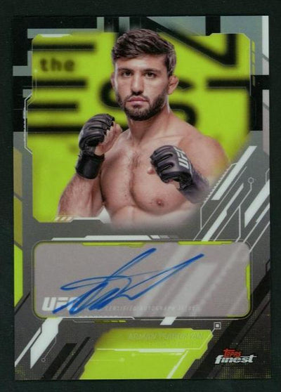 2023 Topps Finest TFA-AT Arman Tsarukyan The Finest Refractor Auto