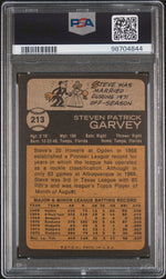 1973 Topps Steve Garvey #213 PSA 4
