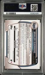 2023 Bowman Mega Box Chrome Pink Brailer Guerrero #240 /10217998 PSA 10