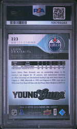 2014 Upper Deck Young Guns Leon Draisaitl #223 PSA 9