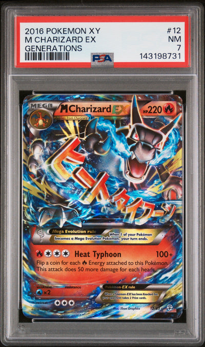 2016 Pokemon XY Generations M Charizard Ex #12 PSA 7