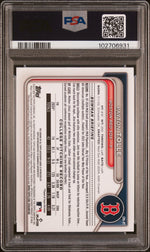 2024 Bowman Draft Chrome Prospect Autographs Orange Wave Payton Tolle #CPAPT /25 PSA 10