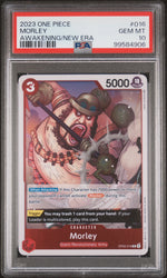 2023 One Piece Awakening of the New Era Morley #16 PSA 10