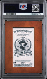 2025 Topps Allen & Ginter Mini Baseball Autographs Tommy Edman #TED PSA 9