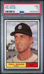 1961 Topps Phil Regan #439 PSA 5
