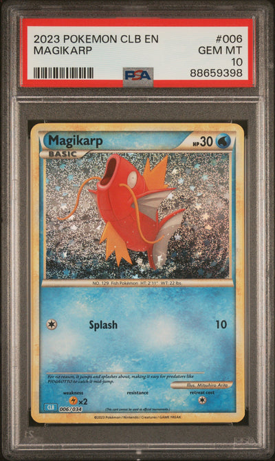 2023 Pokemon Classic Magikarp #6 PSA 10