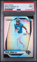 2024 Panini Prizm Silver Prizm Brian Thomas Jr. #314 PSA 9