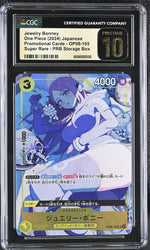 2024 One Piece Card Game # Jewelry Bonney Super Rare - PRB Storage Box 2 CGC 10