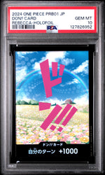 2024 One Piece Japanese Premium Booster -One Piece Card the Best- Prb01-Rebecca-Holofoil Don Card PSA 10