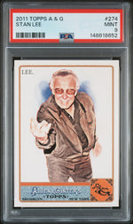 2011 Topps Allen and Ginter Stan Lee #274 PSA 9