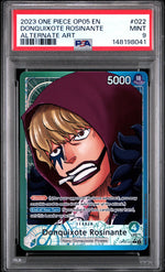 2023 One Piece Awakening of the New Era Alternate Art Donquixote Rosinante #22 PSA 9