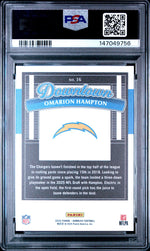 2025 Downtown! Gold Omarion Hampton #16 PSA 10