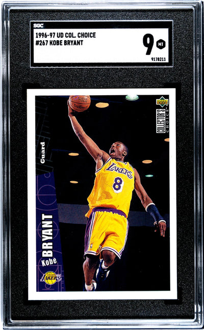 1996 Collector's Choice #267 Kobe Bryant SGC 9