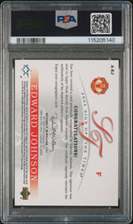 2004 SP Authentic Sign of the Times Edward Johnson #A-EJ /630 PSA 9