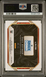 2023 Panini Select WWE Ringside Action Signatures Red Paul Heyman #RAPHM /99 PSA 10