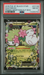 2016 Pokemon XY Black Star Promo Generations Elite Trainer Box Shaymin Ex #XY148 PSA 8