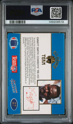 1991 Action Packed All-Madden All -Madden -24kt. Gold Emmitt Smith #27G PSA 7
