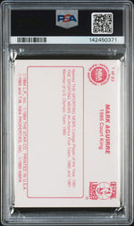 1986 Star Court Kings Mark Aguirre #1 /1 PSA 6