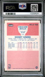 1986 Fleer Sidney Green #40 PSA 6