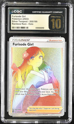 2022 Pokemon #205/195 Furisode Girl Silver Tempest CGC 10