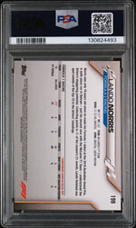2020 Topps Chrome Formula 1 Freshest Lando Norris #199 PSA 9