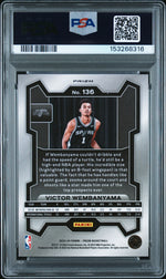 2023 Panini Prizm Silver Victor Wembanyama #136 PSA 9
